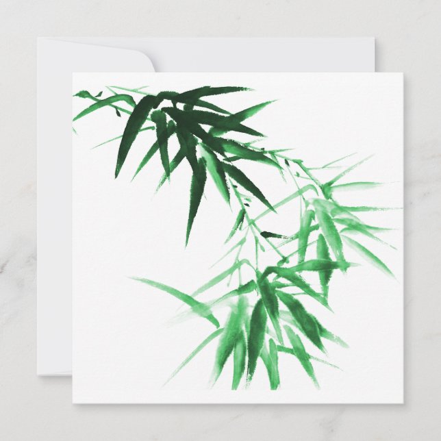 Green Bamboo Twig (Front)