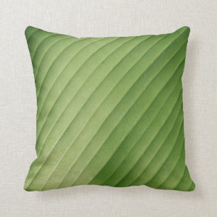 Green Banana Leaf Cushion