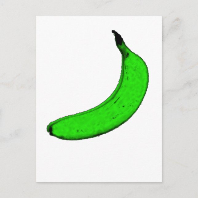 green banana postcard (Front)