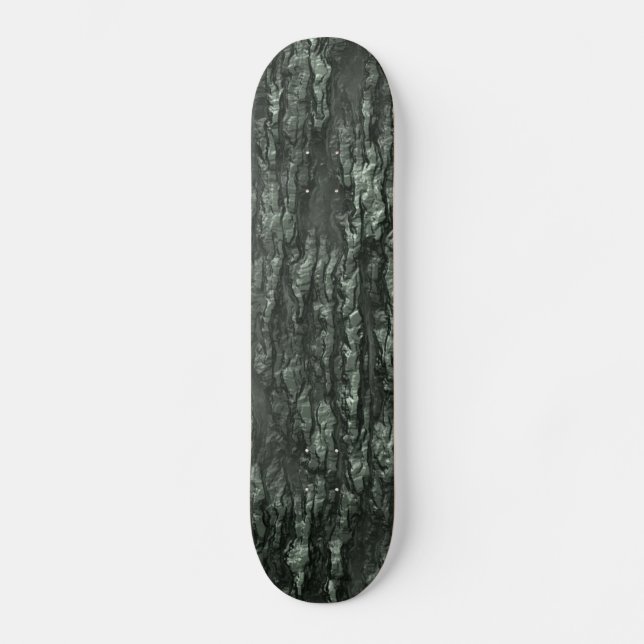 Green Bark Camo Skateboard (Front)