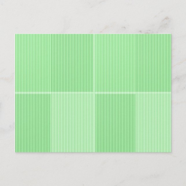 GREEN base Template: BUY BLANK add TEXT IMAGE Postcard (Front)