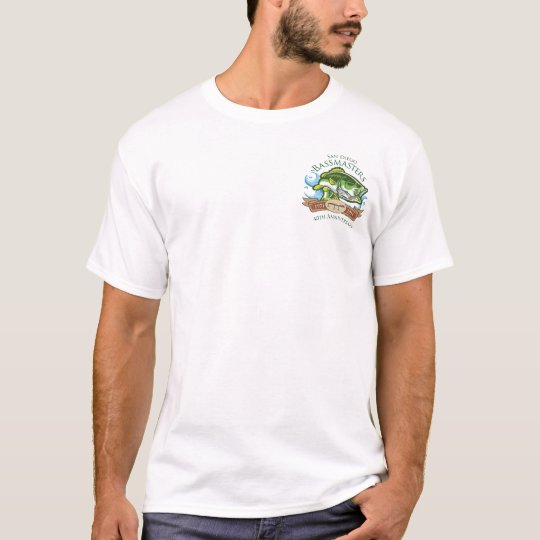 Green Bass Front & Back Logos T-Shirt