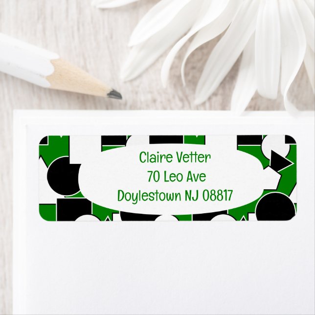 Green Bauhaus Collage  (Insitu)