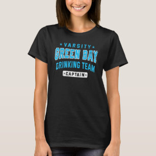 Green Bay Drinking Team Captain Beer Craft Beer T-Shirt