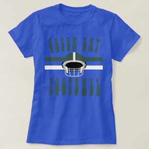 Green Bay Football shirt, Retro Distressed Game  T-Shirt