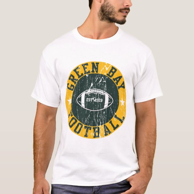 Green Bay Football T-Shirt (Front)