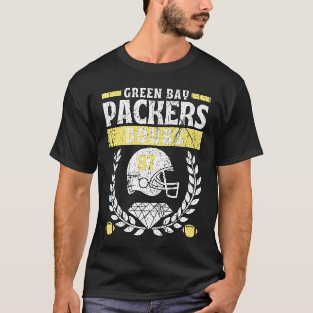 Green Bay Packers Romeo Doubs 87 Edition T-Shirt (Front)