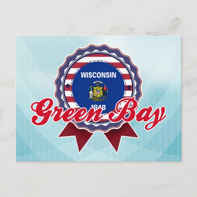 Green Bay, WI Postcard (Front)