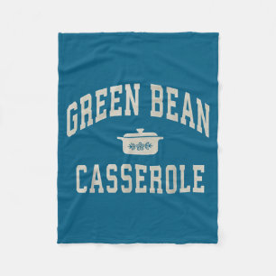 Green bean casserole thanksgiving cooking funny Gr Fleece Blanket