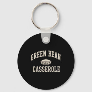 Green Bean Cerole Thanksgiving Key Ring