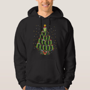 Green Bean Lover Xmas Gift Green Bean Christmas Tr Hoodie