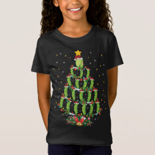 Green Bean Lover Xmas Gift Green Bean Christmas Tr T-Shirt