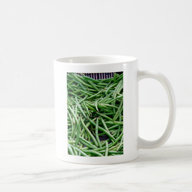 Green Beans Coffee Mug (Right)
