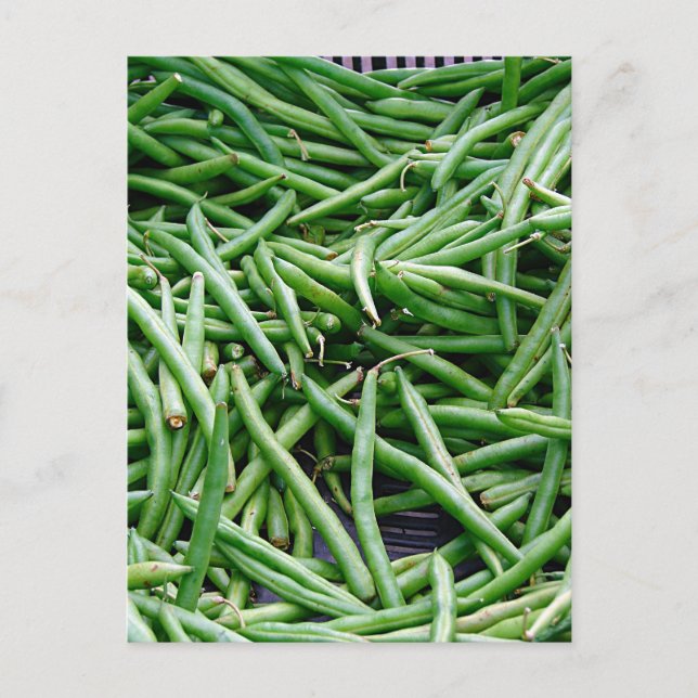 Green Beans Postcard (Front)