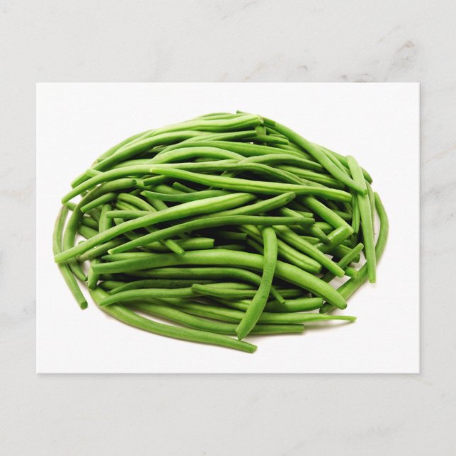 Green beans postcard (Front)