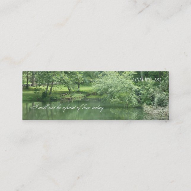 Green Beauty Business Card (Front)