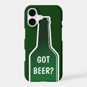Green beer bottle shape