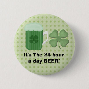Green Beer Button