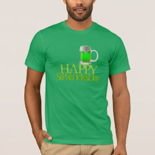Green Beer Happy St. Patrick's Day T-Shirt