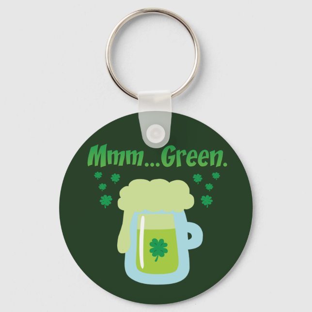 Green Beer Key Ring (Front)
