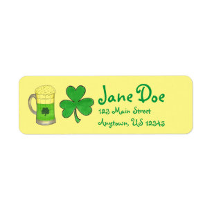 Green Beer Shamrock Irish St. Patrick's Day