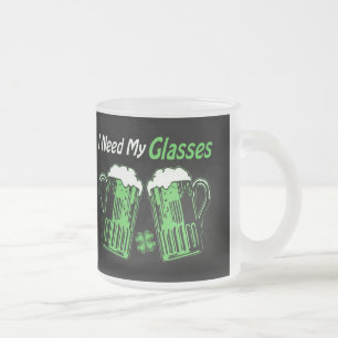 Green Beer St. Patrick's Day Frosted Mug