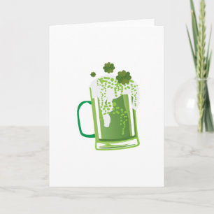 Green Beer St Patrick's Day Funny Card
