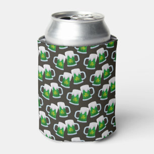 Green Beers and Shamrocks Can Cooler