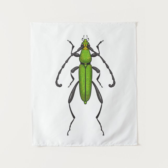 Green beetle tapestry (Front)
