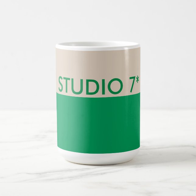 Green Beige - Natural Series Coffee Mug (Center)