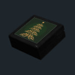 Green Bell Christmas Tree Gift Box<br><div class="desc">What better way to present that special gift than to put it in an original wooden gift box, that is a unique and practical gift in itself. Add that watch, jewellery, keys to the new car, whatever. A gift inside a gift- for an extra special surprise. Made of lacquered wood,...</div>