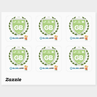 Green Belt Certified - GLSS.app Square Sticker