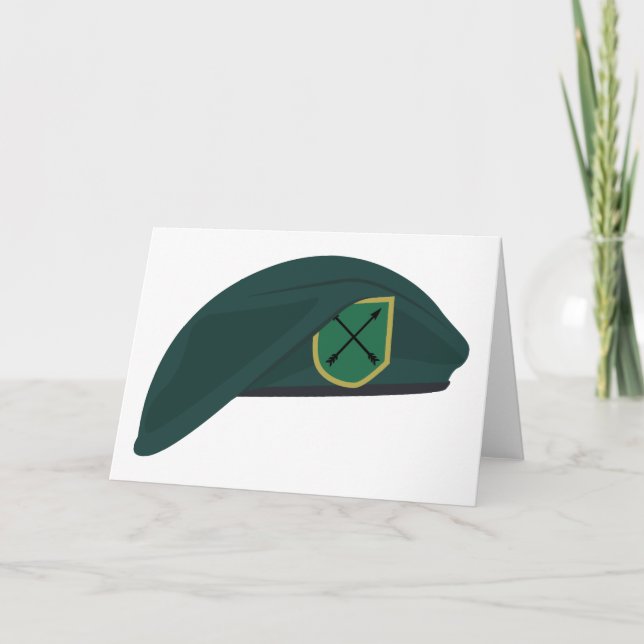 Green Beret Card (Front)