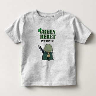 Green Beret In Training Toddler T-Shirt