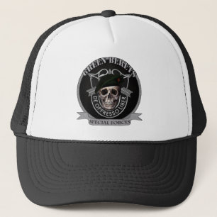GREEN BERET SPECIAL FORCES GEAR TRUCKER HAT