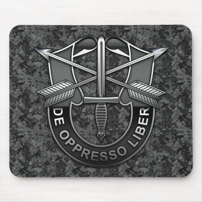 Green Berets DUI Mouse Mat (Front)