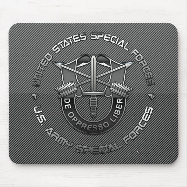 Green Berets DUI Special Edition Mouse Mat (Front)