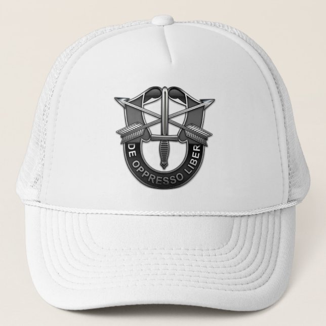 Green Berets DUI Trucker Hat (Front)