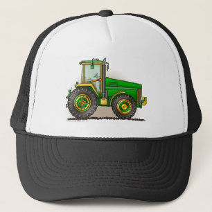 Green Big Tractor Hats