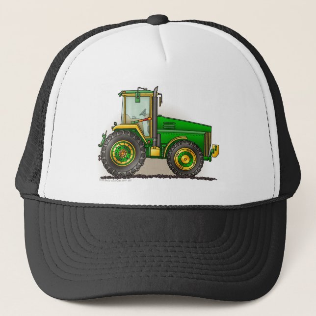 Green Big Tractor Hats (Front)