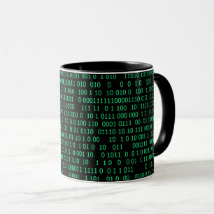 Green Binary Numeral System Mug