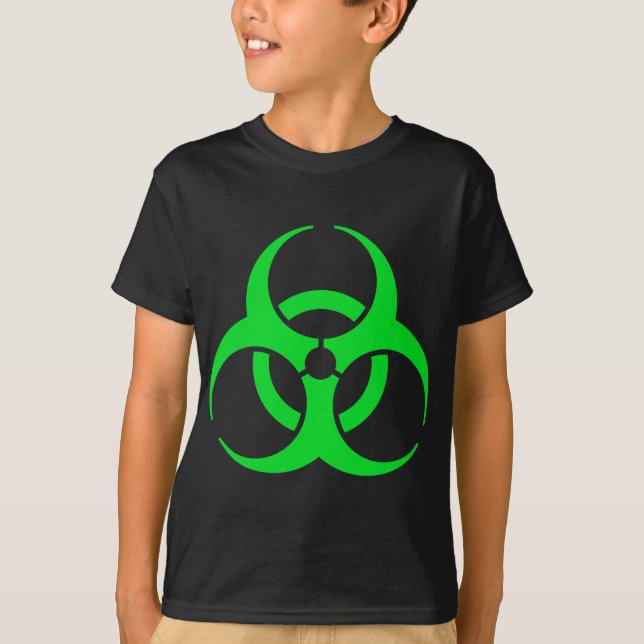 Green Biohazard T-Shirt (Front)