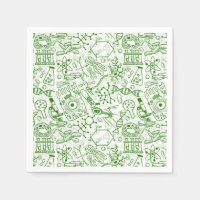 Green Biology Pattern