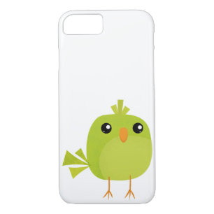 Green Bird Cartoon   iPhone 8/7 Case