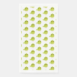Green Bird Cartoon   Napkin