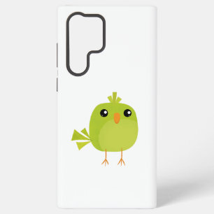 Green Bird Cartoon   Samsung Galaxy Case