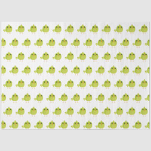 Green Bird Cartoon   Tissue Paper