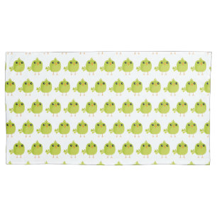 Green Bird  Pillowcase