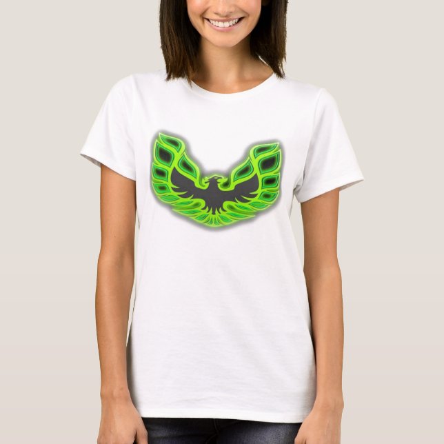 Green Bird Wings T-Shirt (Front)