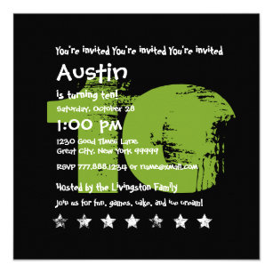 10 Year Old Birthday Invitations 8